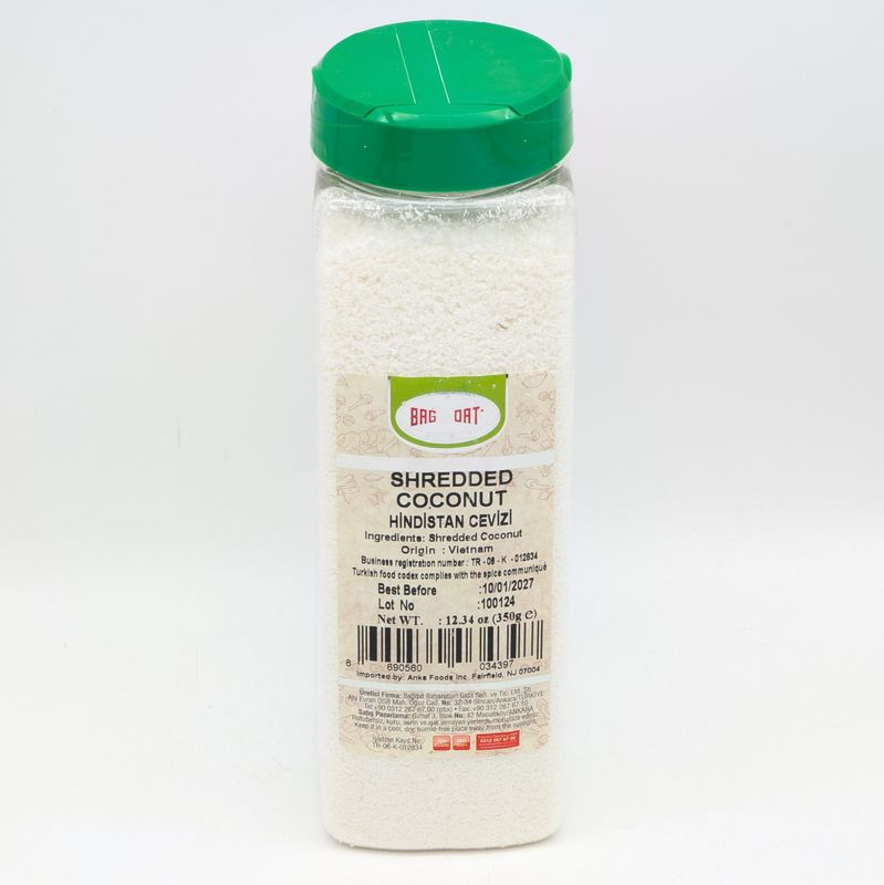 BAGDAT Shredded Coconut - Hindistan Cevizi 350g