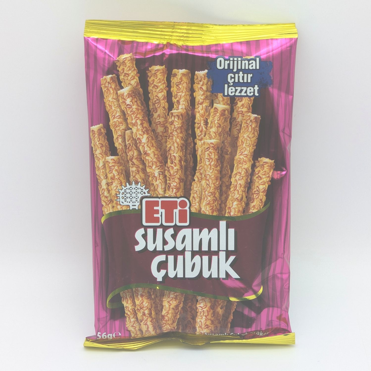 ETI Crax Sesame Stick Crackers Susamli Cubuk Kraker 56g
