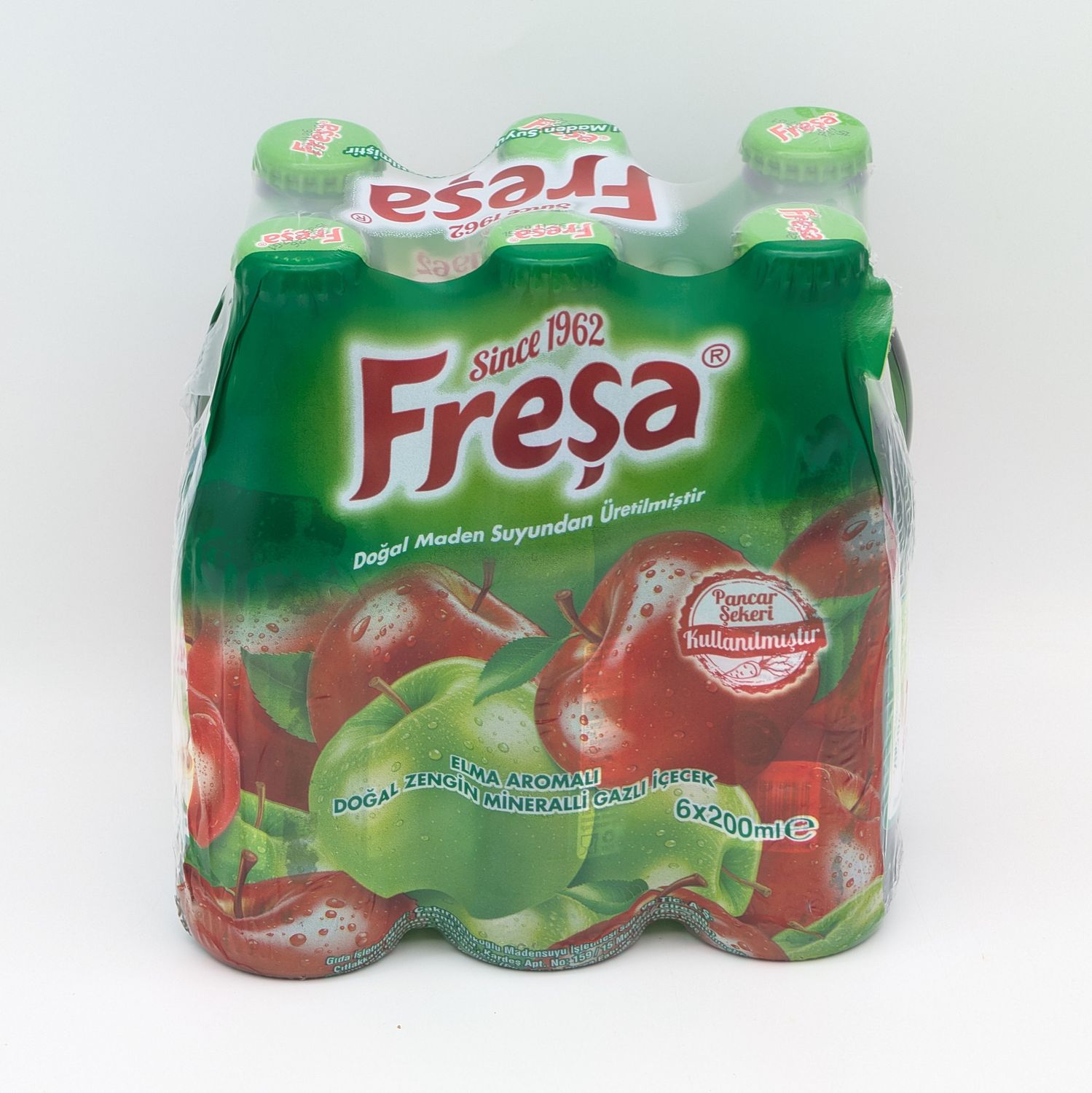 FRESA Apple Flavored Mineral Water 200mL x 6pcs