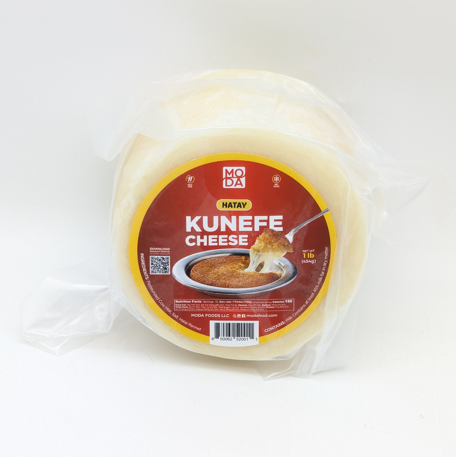 MODA Kunafa Cheese - Kunefe Peyniri 1lb