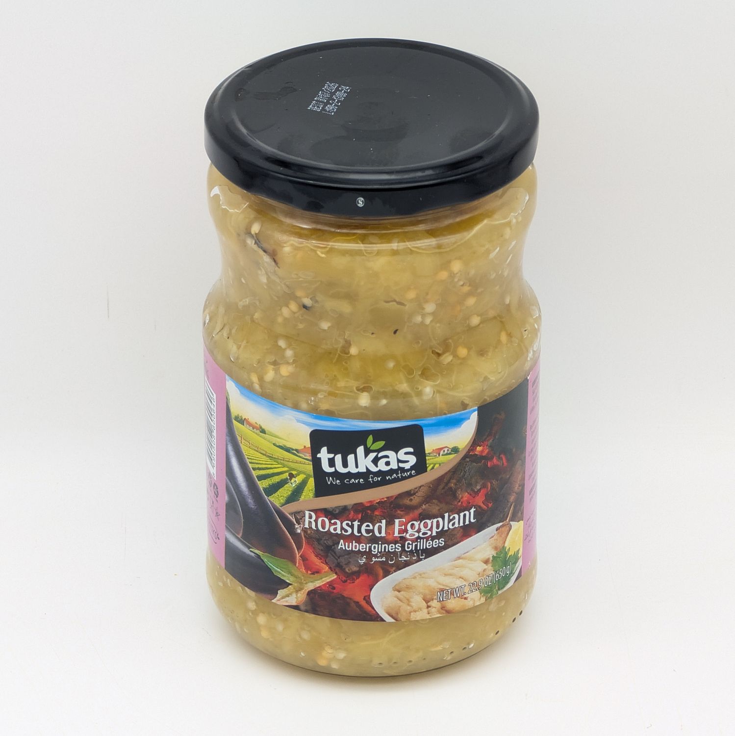 TUKAS Roasted Eggplant Aubergine - Kozlenmis Patlican 650g