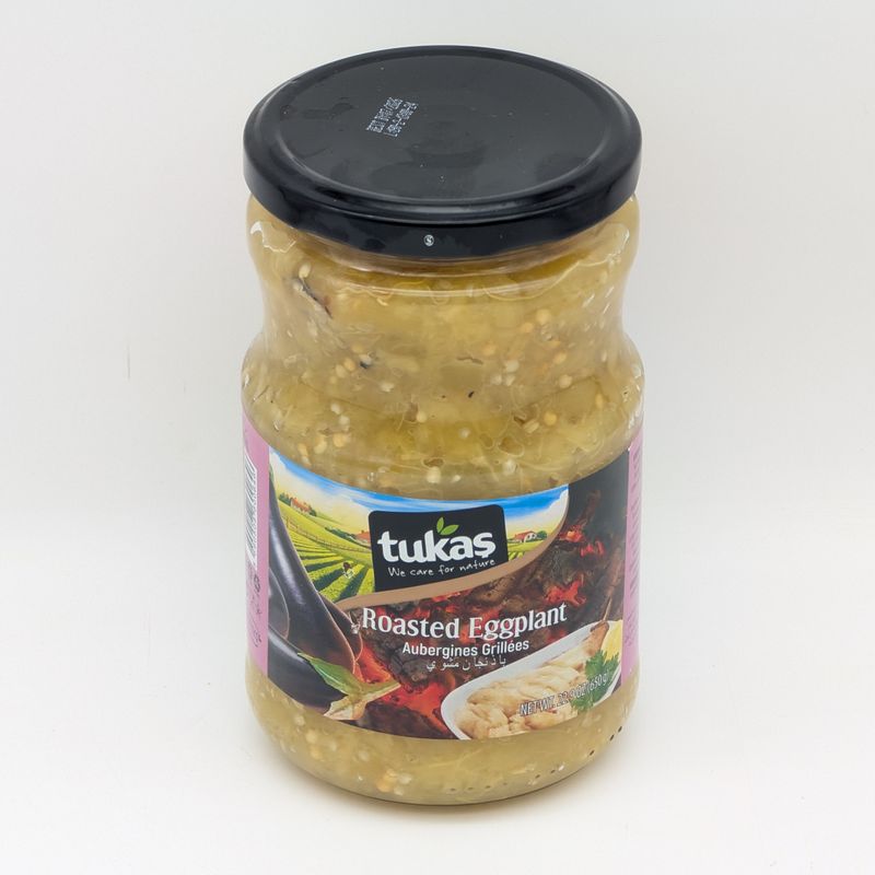 TUKAS Roasted Eggplant Aubergine - Kozlenmis Patlican 650g