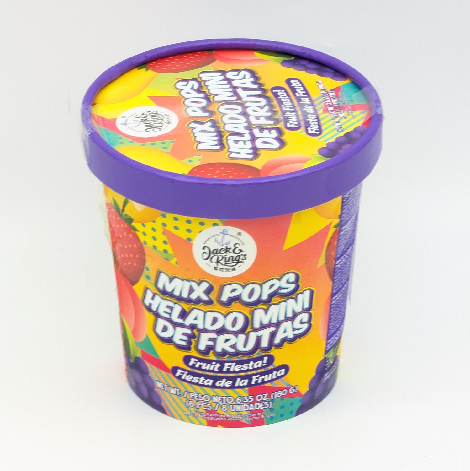 JACK KINGS Ice Cream Mix Pops 180g (8pcs x 22.5g)