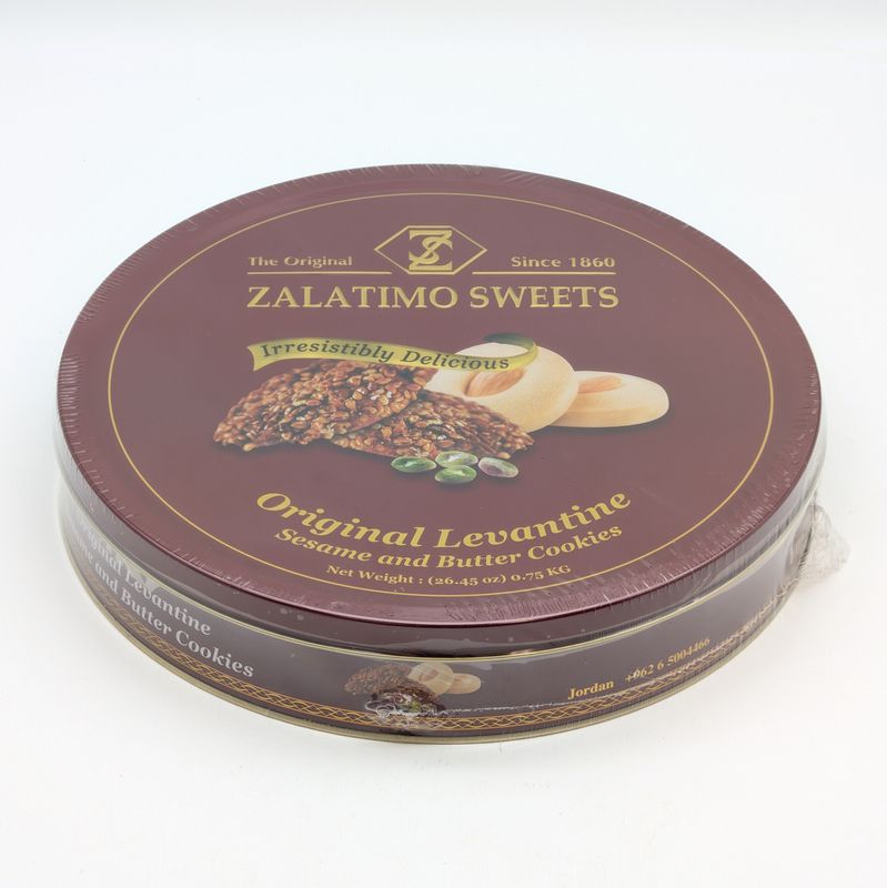 ZALATIMO SWEETS Original Levantine Sesame and Butter Cookies 750g