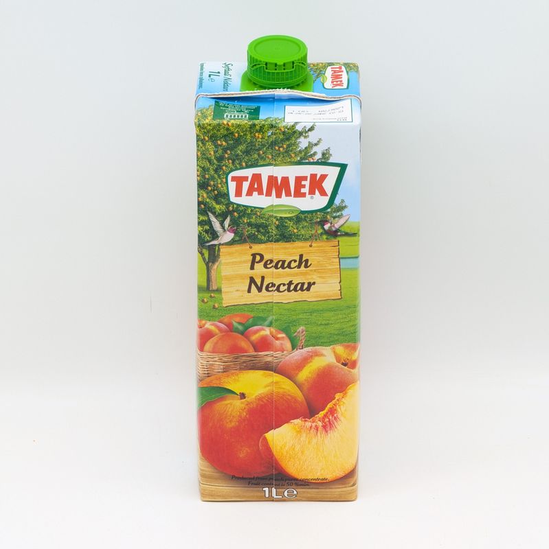 TAMEK Peach Juice - Seftali Nectar 1L