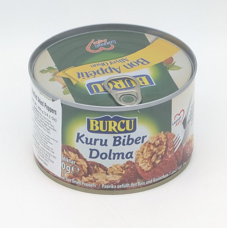 BURCU Stuffed Dried Peppers - Kuru Biber Dolma 400g