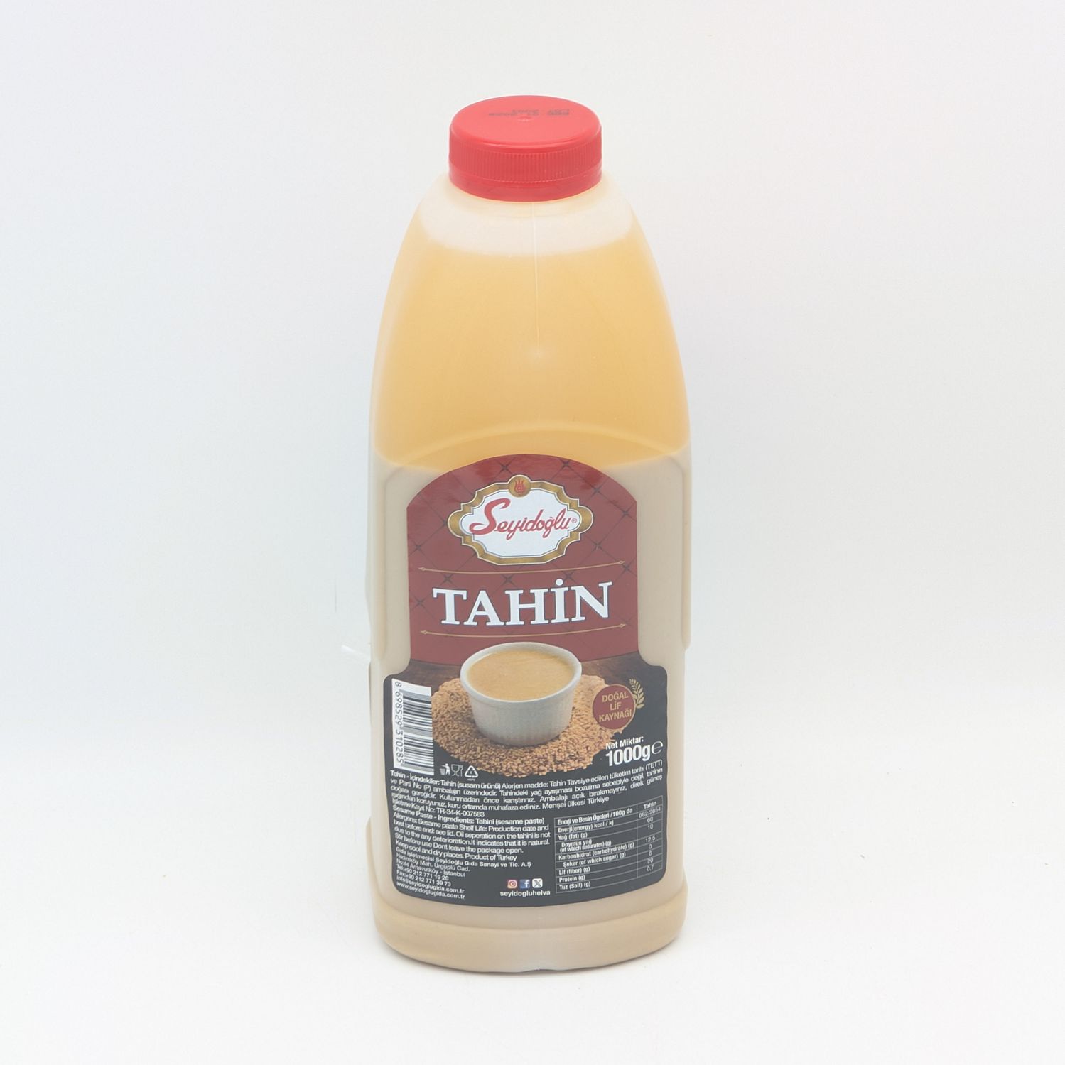 SEYIDOGLU Tahin Tahini Sesame Paste 1kg
