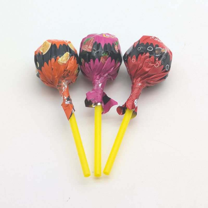 ULKER Yupo Lollipop Candy Strawberry/Orange/Cola Flavor - Cilek/Portakal/Kola Aromali 11g
