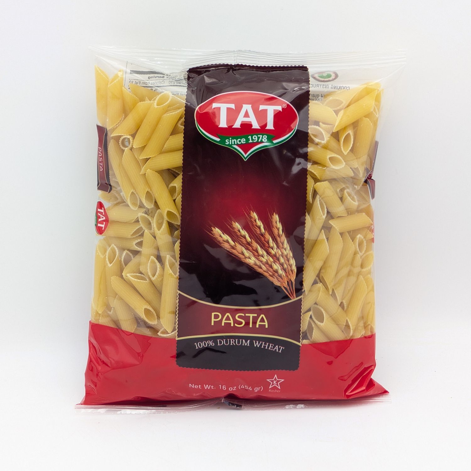 TAT Penne Rigate Pasta 454g