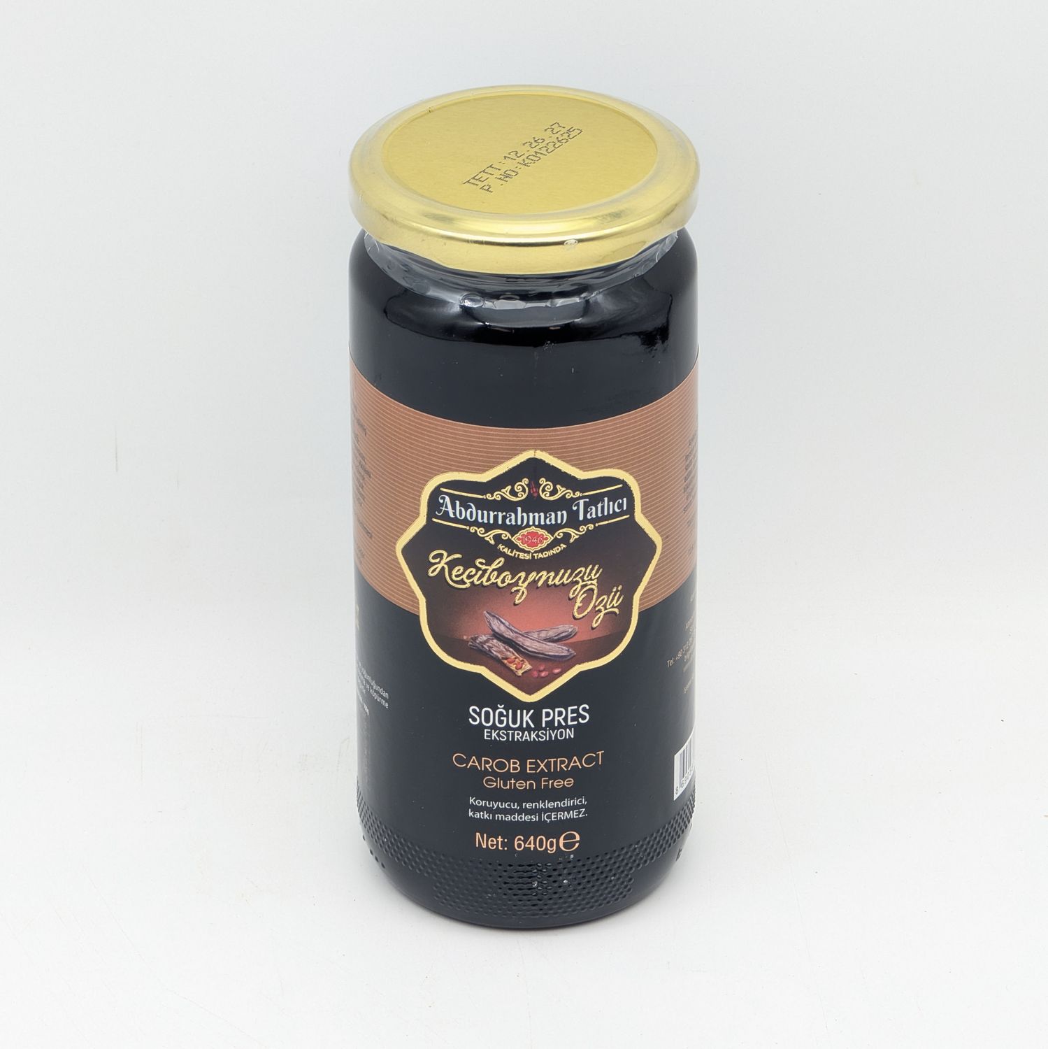 ABDURRAHMAN TATLICI Carob Extract Cold Pressed - Keciboynuzu Ozu Soguk Pres 640g