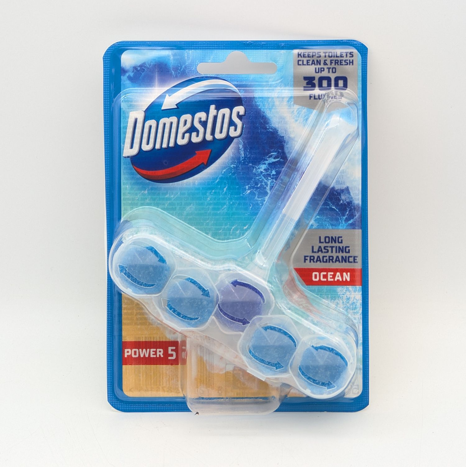 DOMESTOS Ocean Scent Toilet Block - Okyanus Esintisi Tuvalet Blogu 50g