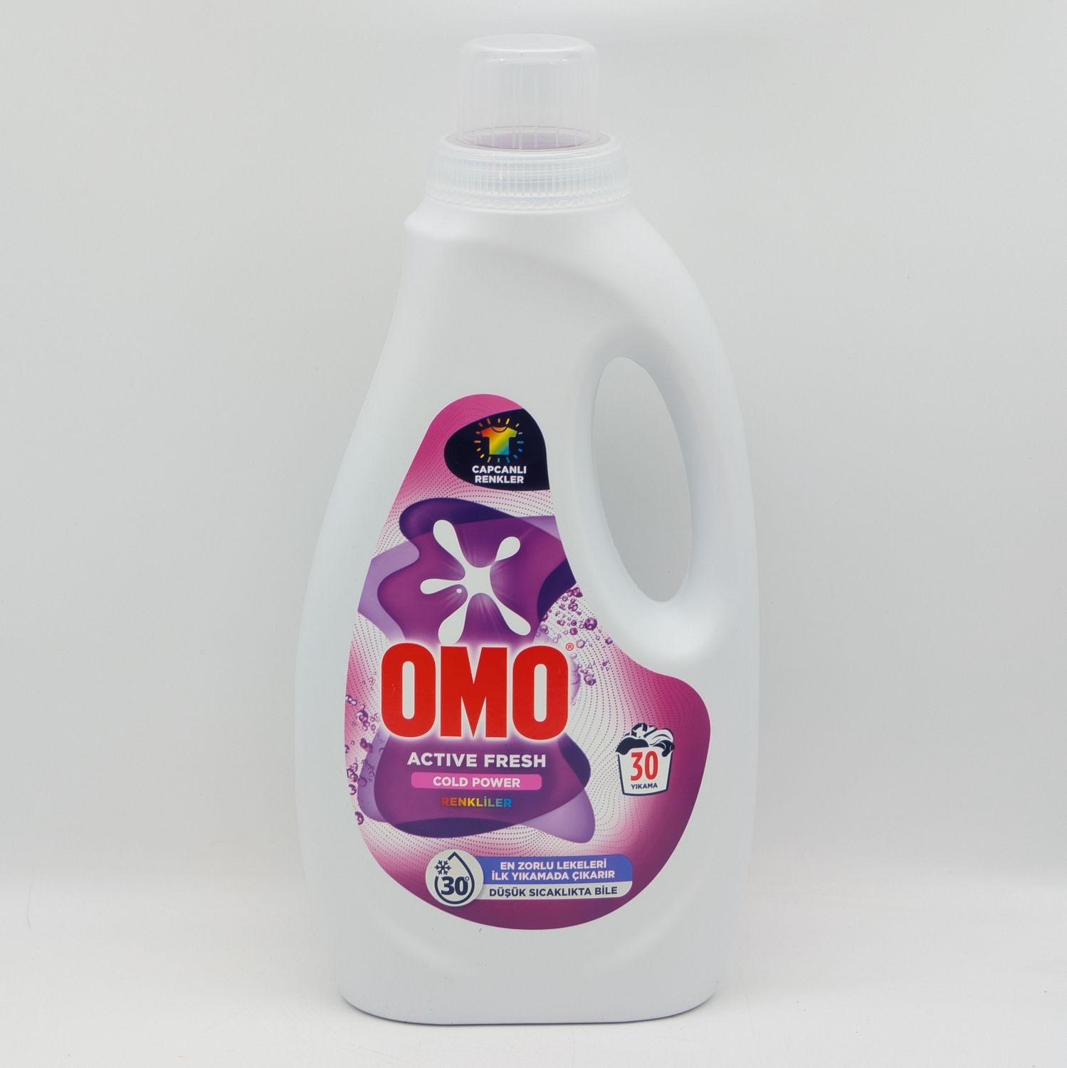 OMO Sivi Active Fresh Cold Power Beyazlar 1690mL