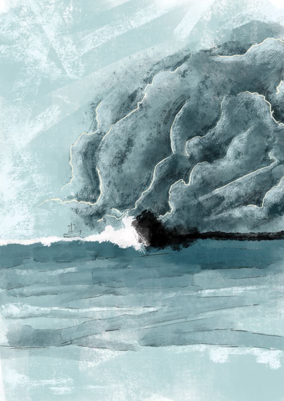 The Other Side of the Storm (Giclée print)