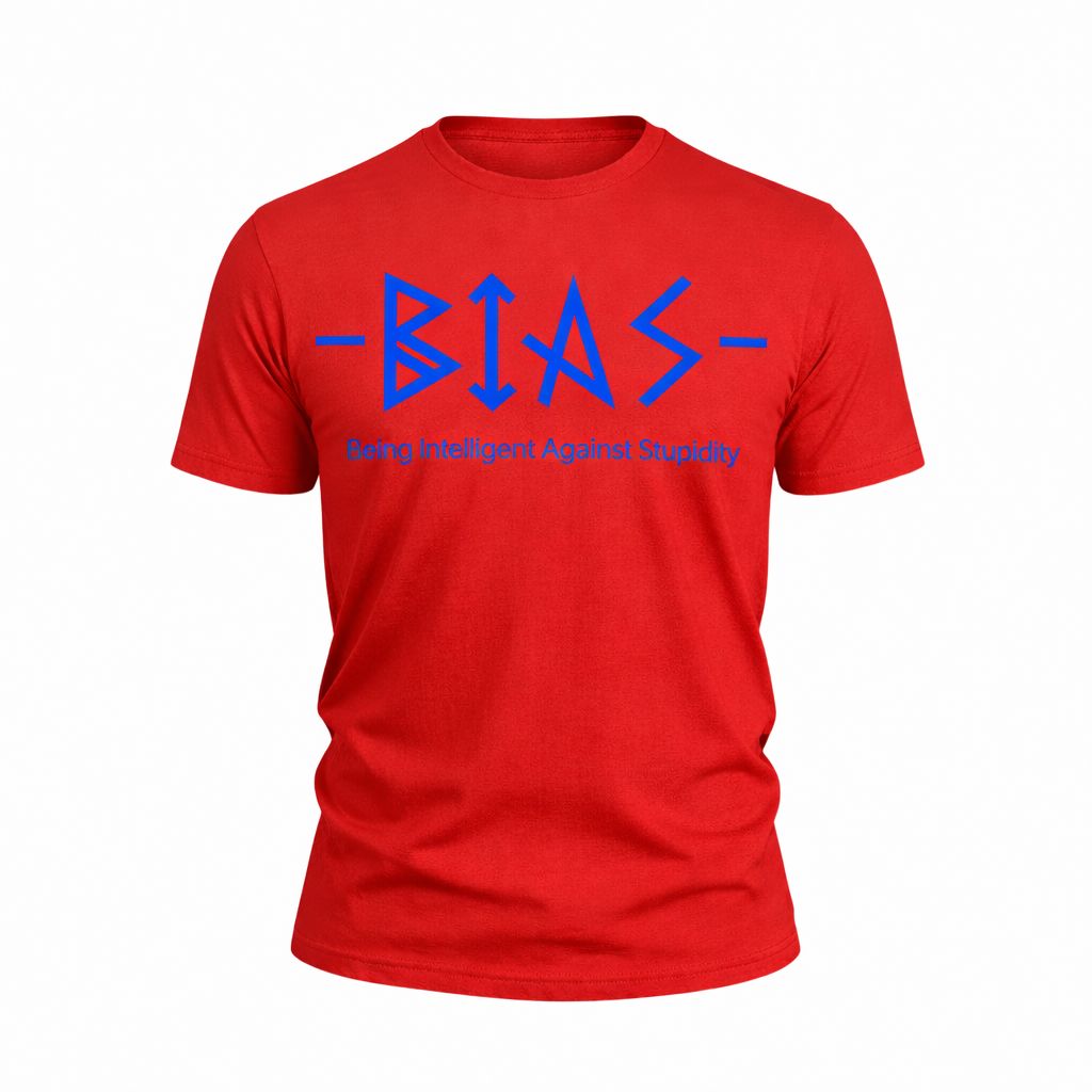 BIAS Red & Blue T-Shirt