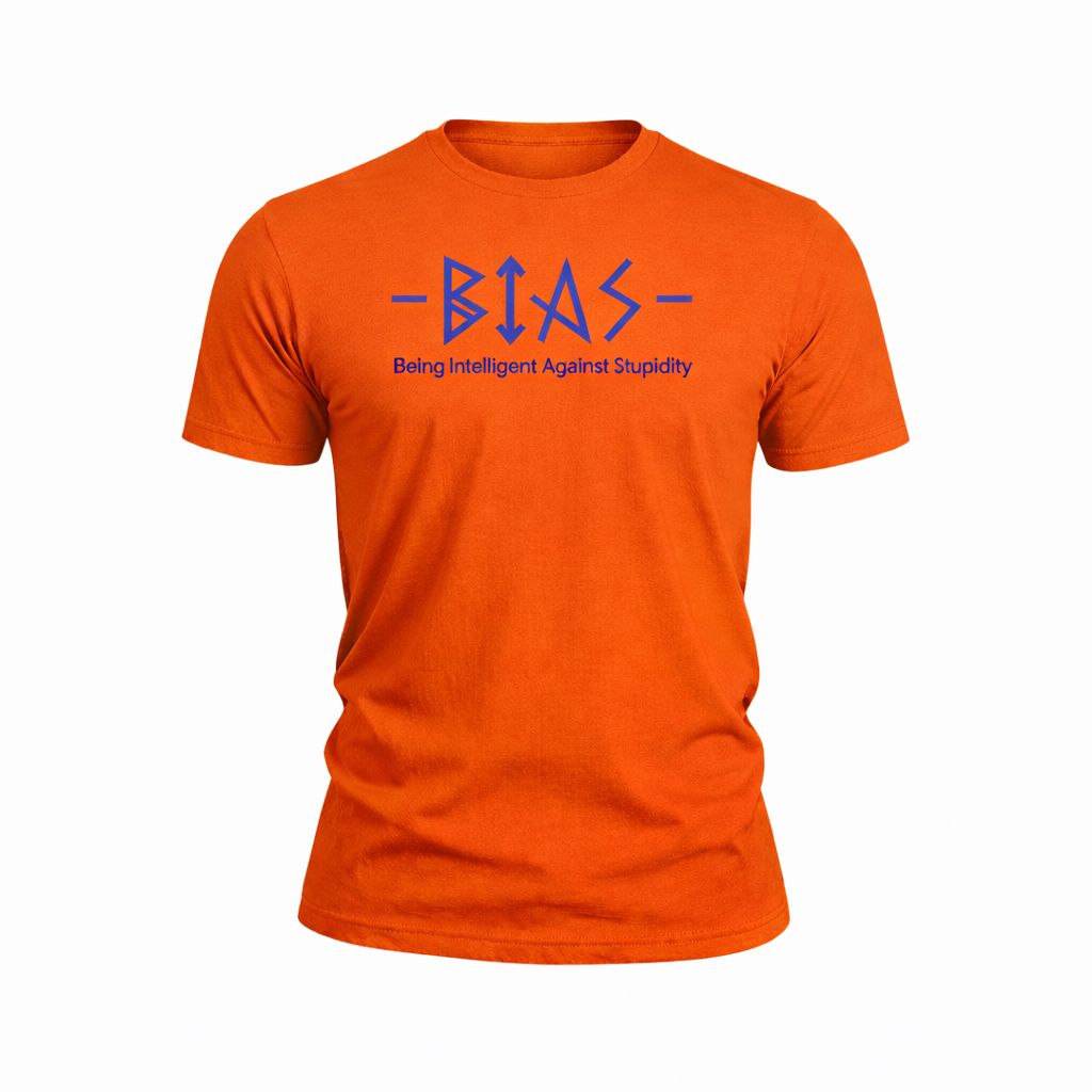BIAS Orange & Blue T-Shirt