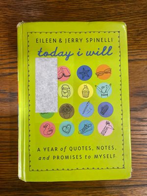 Today I Will by Eileen And Jerry Spinelli