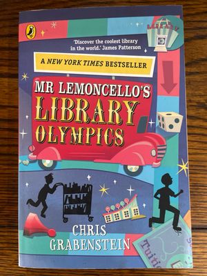 Mr Lemoncello’s Library Olympics by Chris Grabenstein