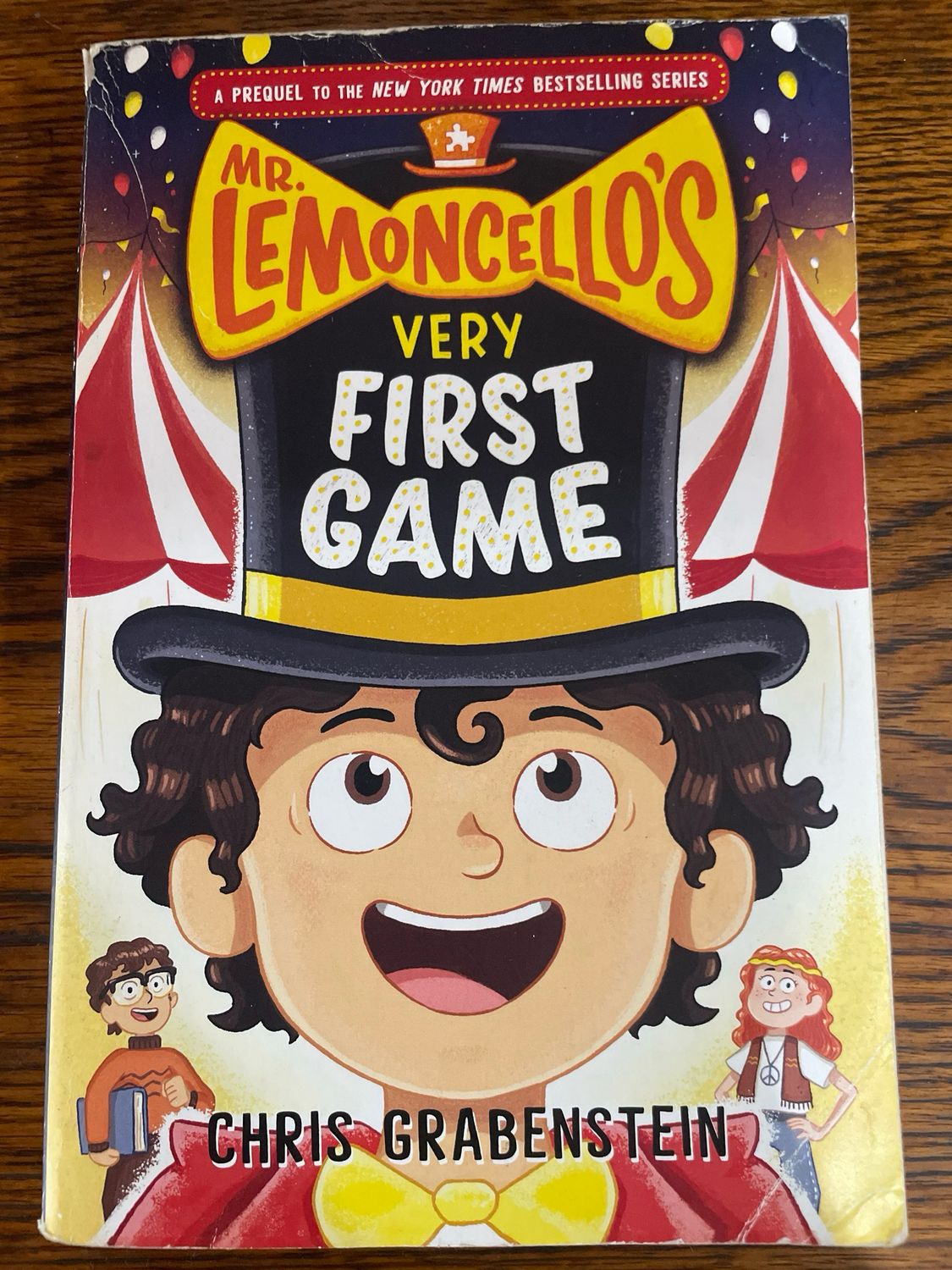 Mr Lemoncello’s First Game by Chris Grabenstein