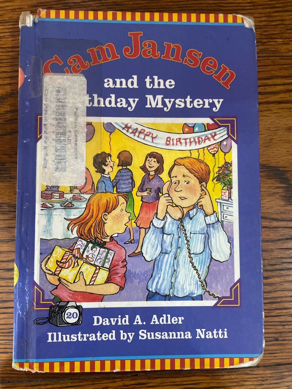 Cam Jensen The Birthday Mystery by David Adler