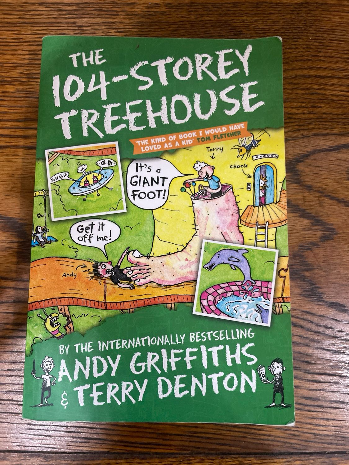 The 104- Storey Treehouse by Andy Griffiths and Terry Denton