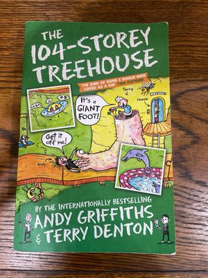 The 104- Storey Treehouse by Andy Griffiths and Terry Denton