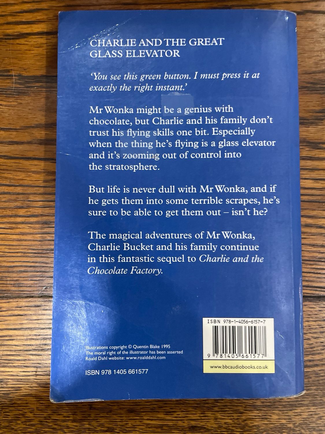Charlie and the Glass Elevator by Roald Dahl