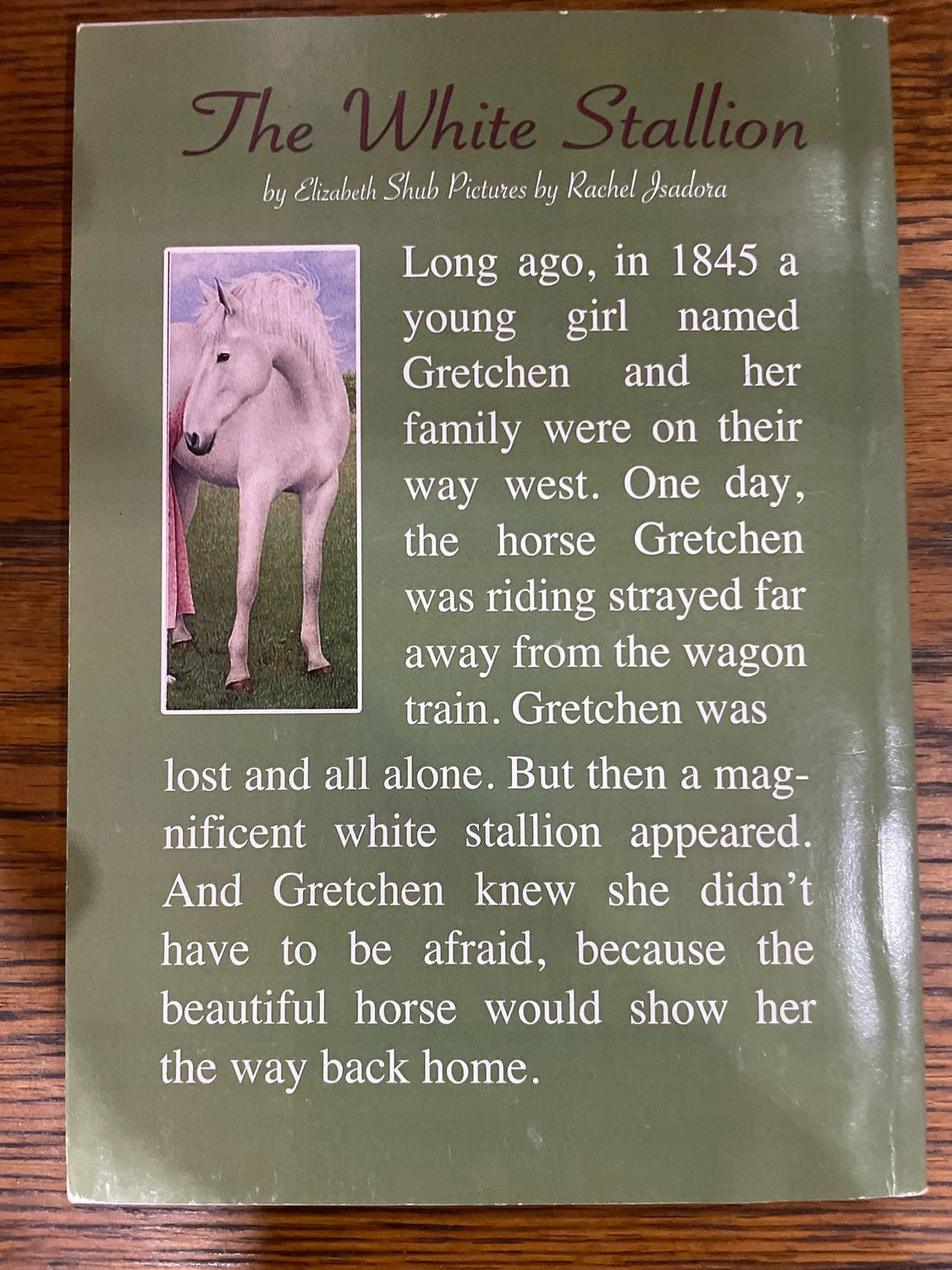 The White Stallion by Elizabeth Shub