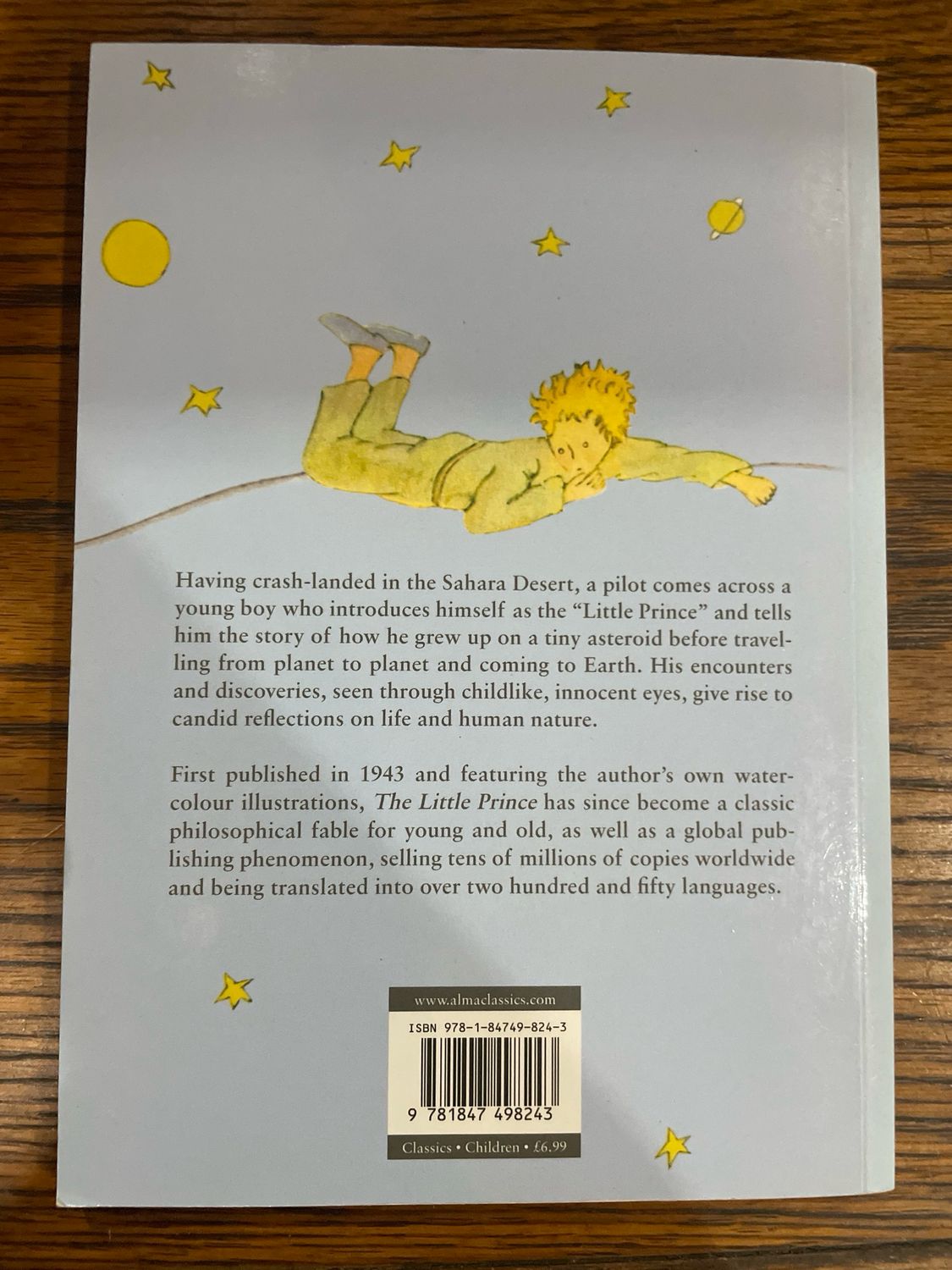 The Little Prince by Antoine De Saint- Exupèry