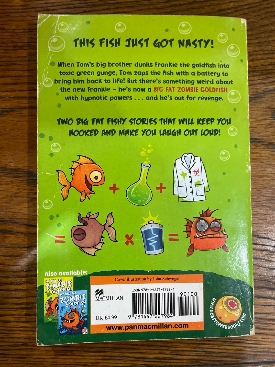 My Big Fat Zombie Goldfish by Mo O’Hara