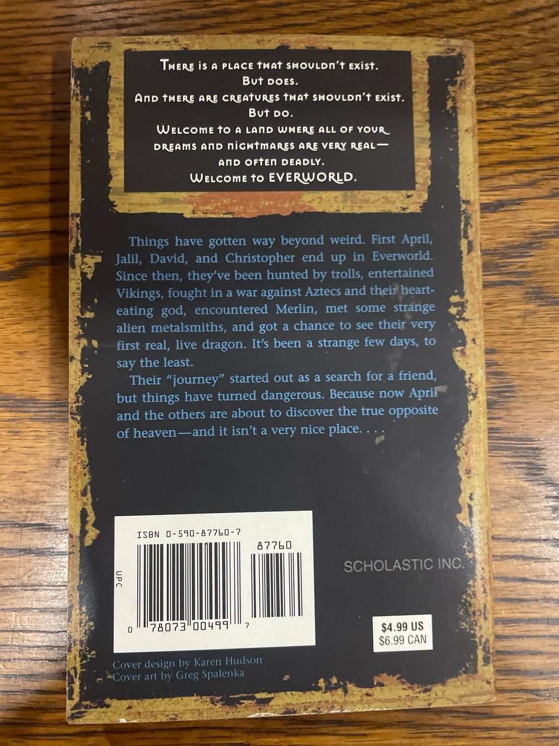 Everworld : Realm of the Reaper by Katherine Applegate