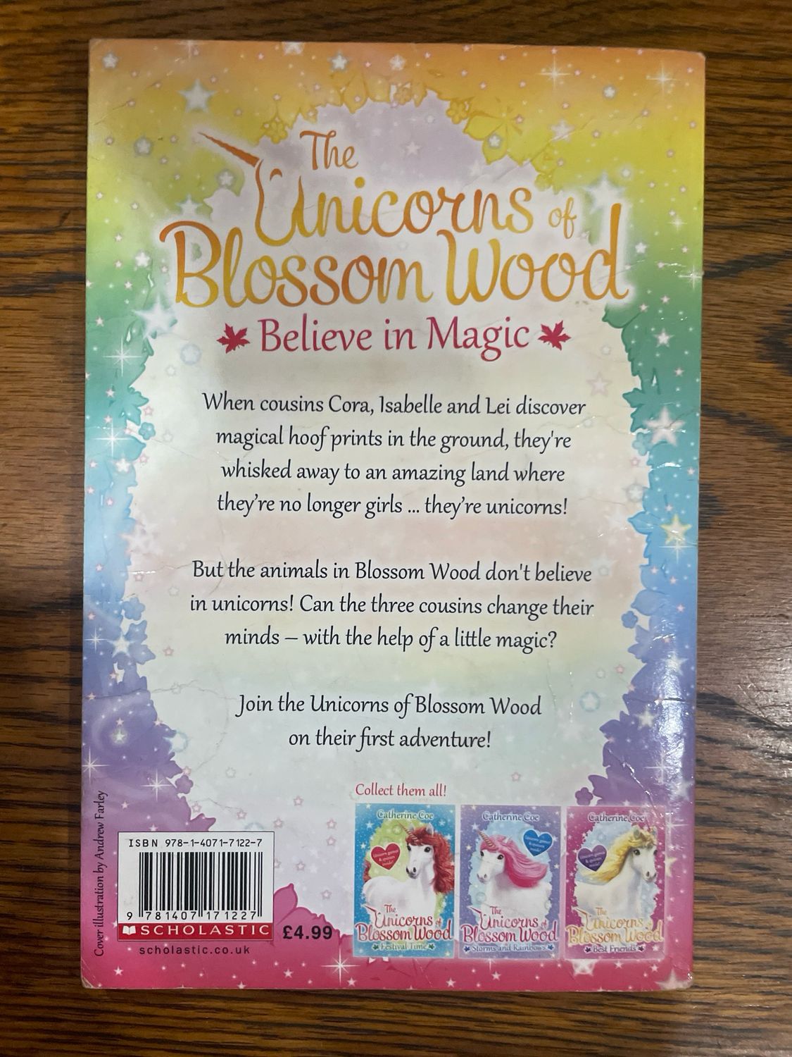 The Unicorns of Blossom Wood: Believe in Magic (book 1) by Catherine Coe