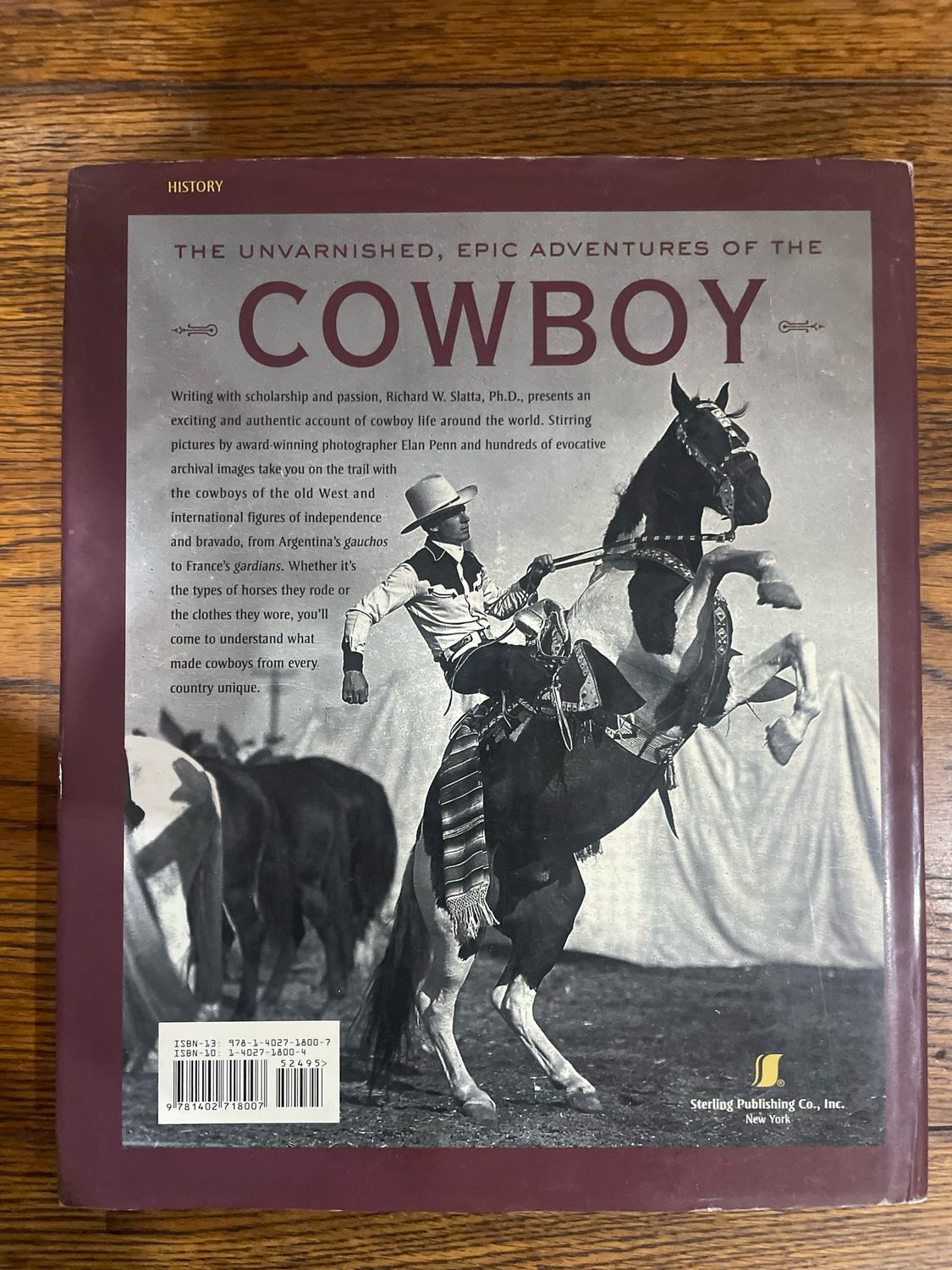 Cowboy: The Illustrated History by Richard W. Slatta