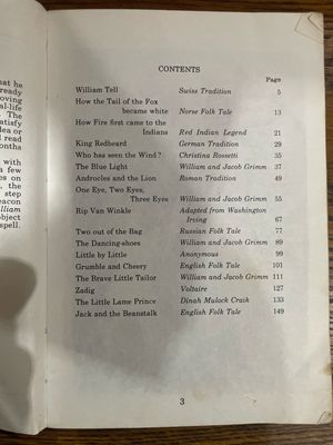 William Tell and Other Stories