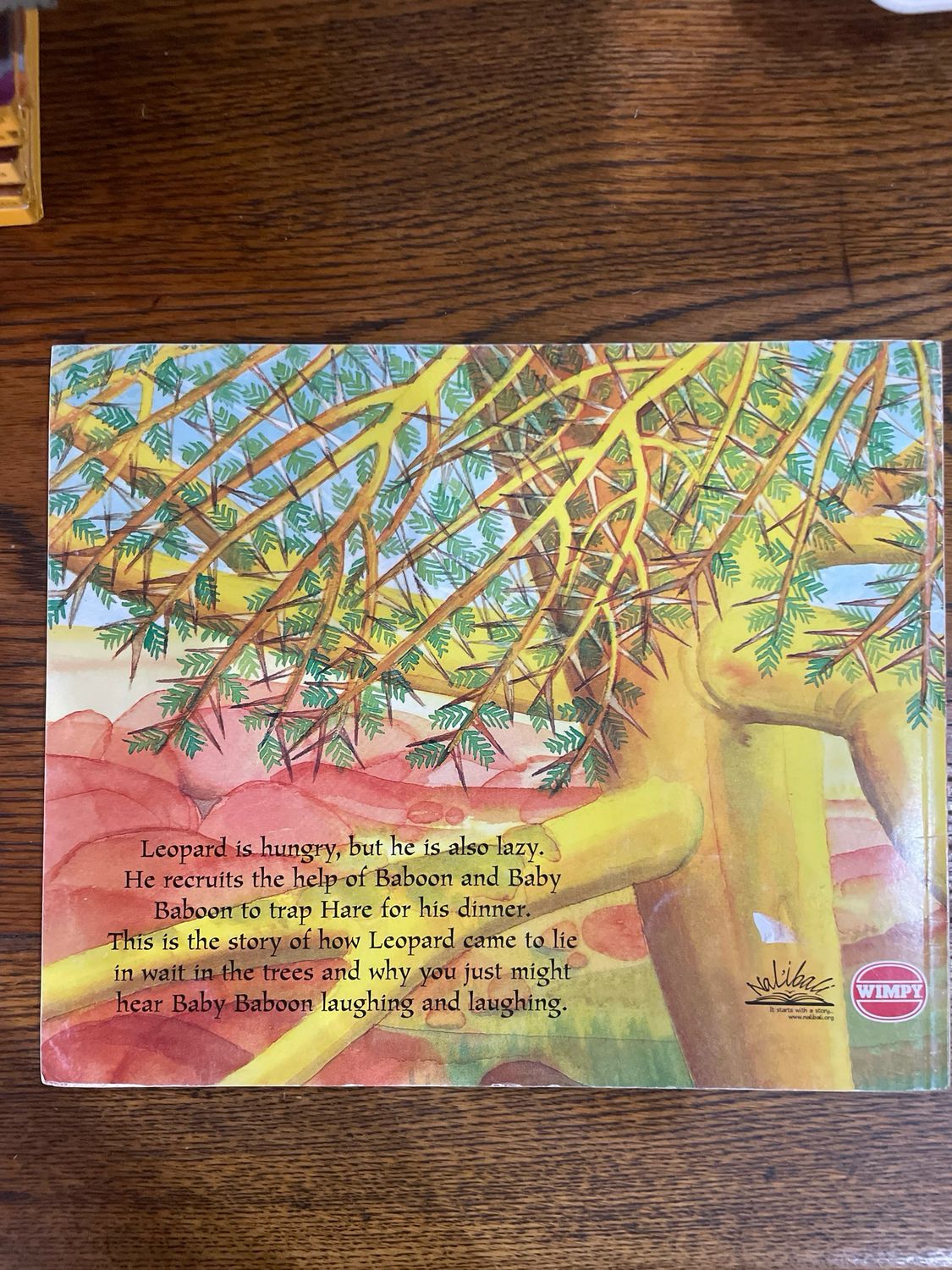 Baby Baboon by Mwenya Hadithi and Adrienne Kennaway