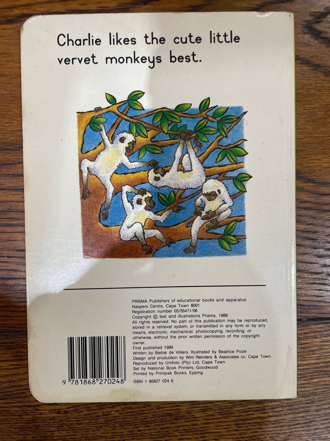 Charlie Looks Through The Animal Book