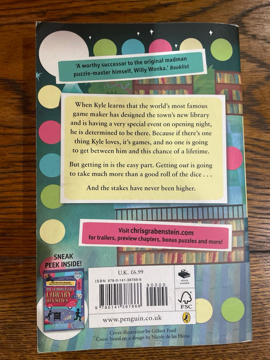 Mr Lemoncello’s Library by Chris Grabenstein