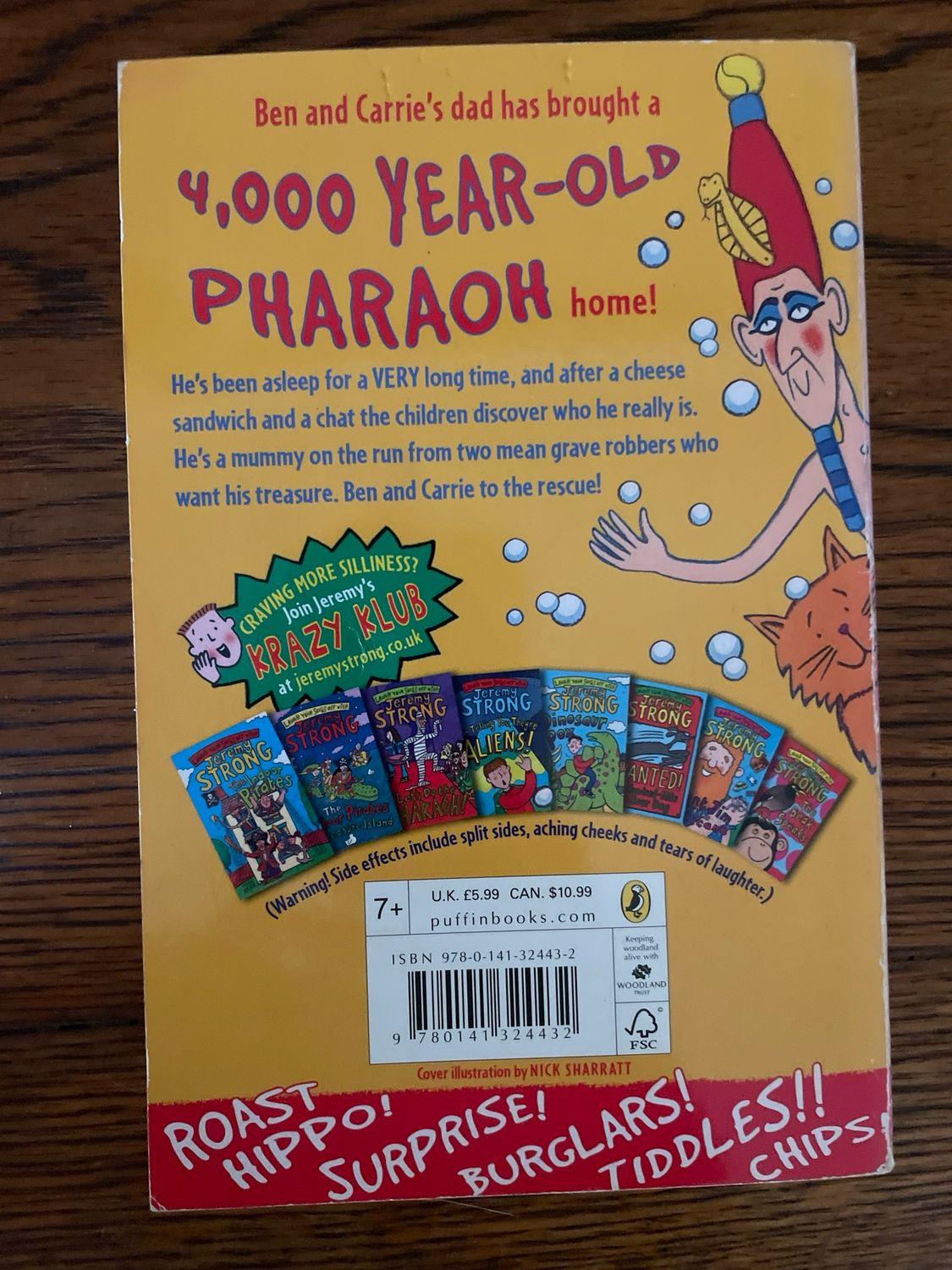 There’s A Pharoah in Our Bath by Jeremy Strong