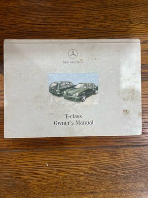 Mercedes- Benz W210 (pre-facelift) E- Class Owner’s Manual