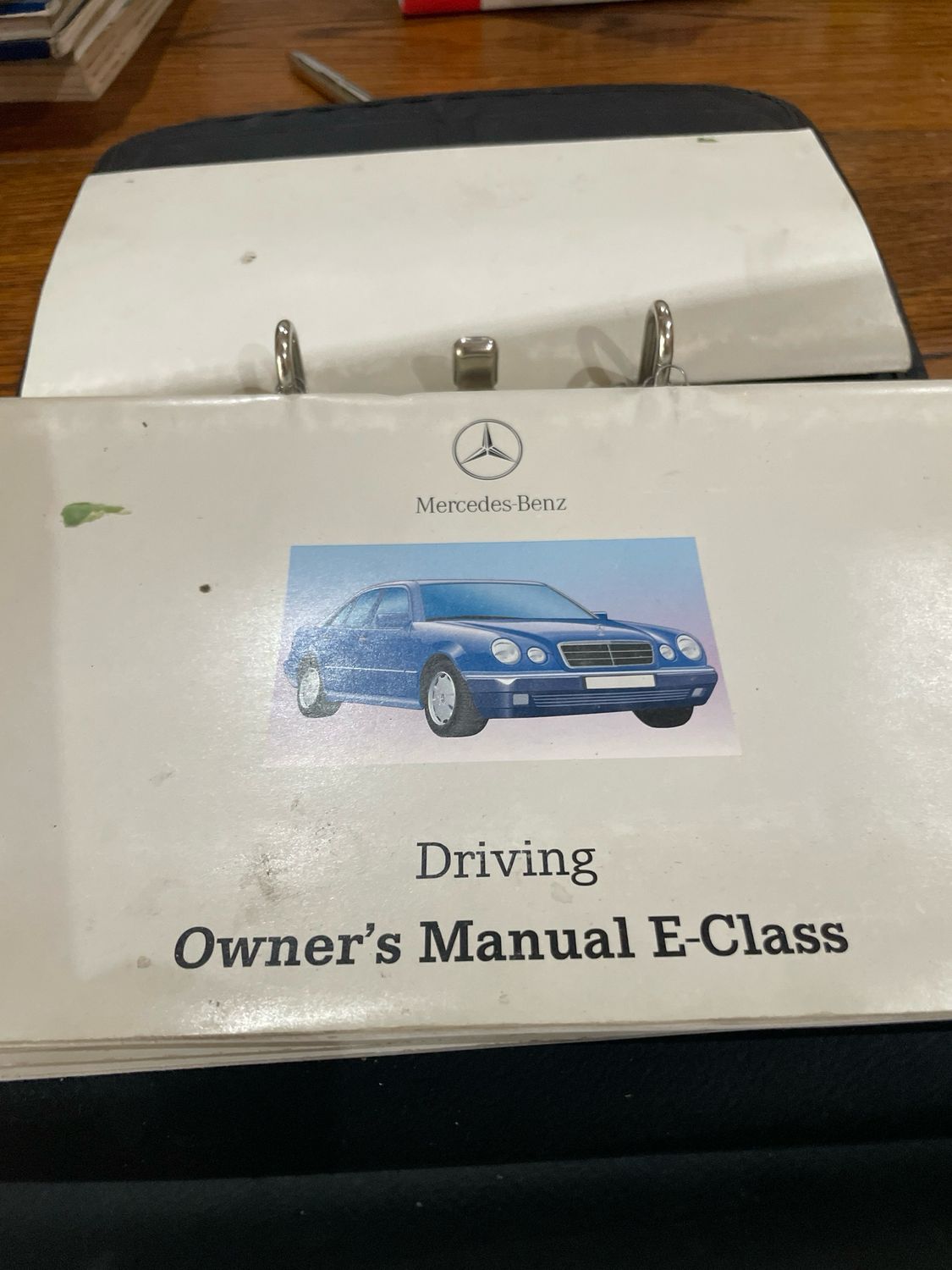 Mercedes-Benz W210 (pre-facelift) Complete Maintenance And Owner’s Manual In Original Canvas Pouch
