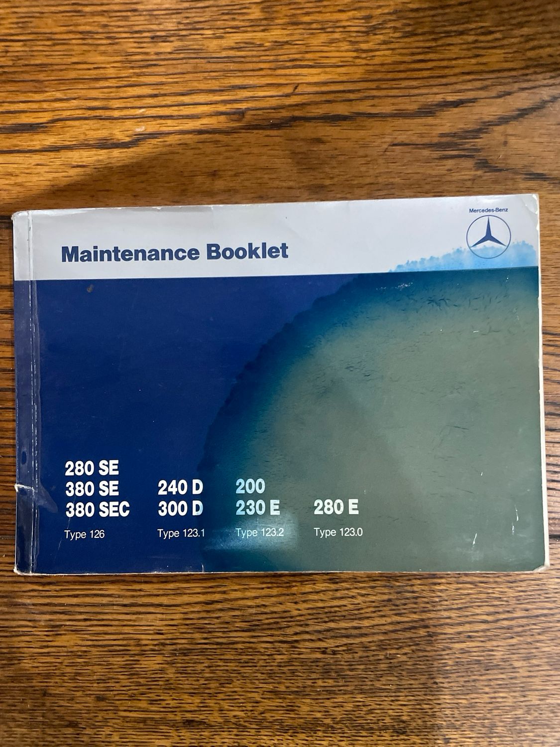Mercedes- Benz Maintenance Booklet 280SE 380SE 380SEC 240D 300D 200 230E 280E