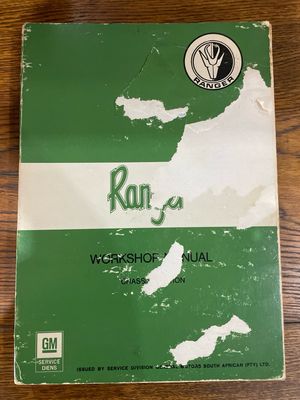 Ranger Workshop Manual