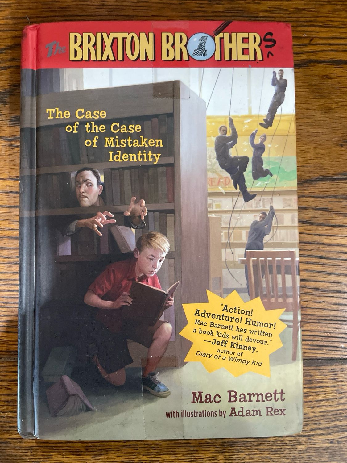 Book 1 The Brixton Brothers: The Case Of The Mistaken Identity by Mac Barnett