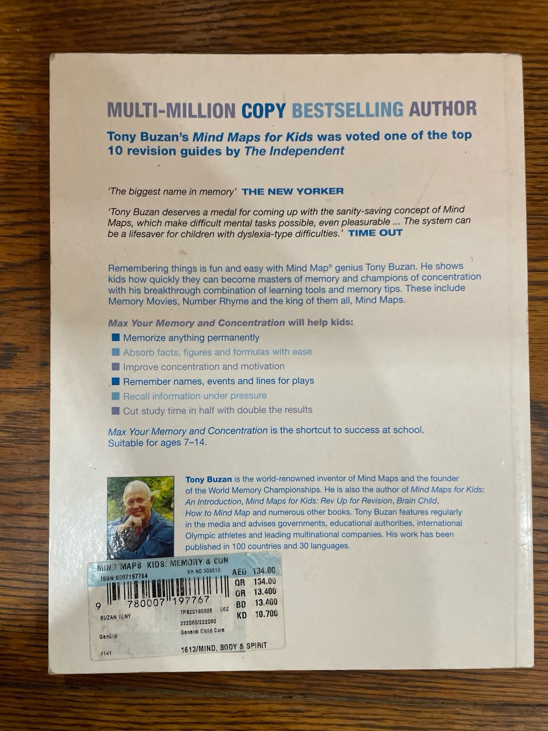 Mind Maps For Kids by Tony Buzan