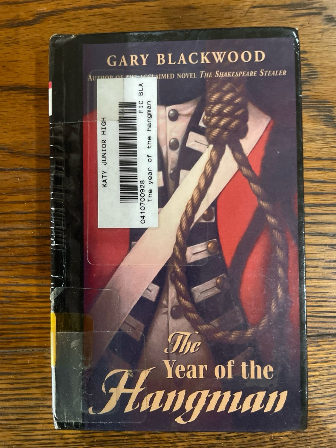 The Year Of The Hangman by Gary Blackwood