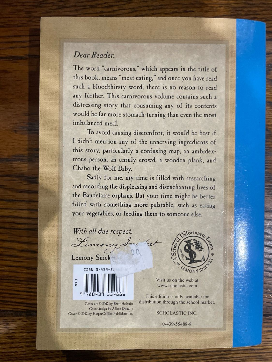 A Series Of Unfortunate Events: The Book The Ninth - The Carnivorous Circus by Lemony Snicket