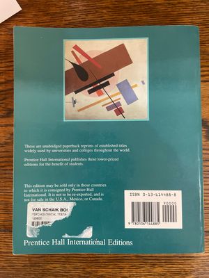 Psychological Testing by Anne Anastasi and Susana Urbina
