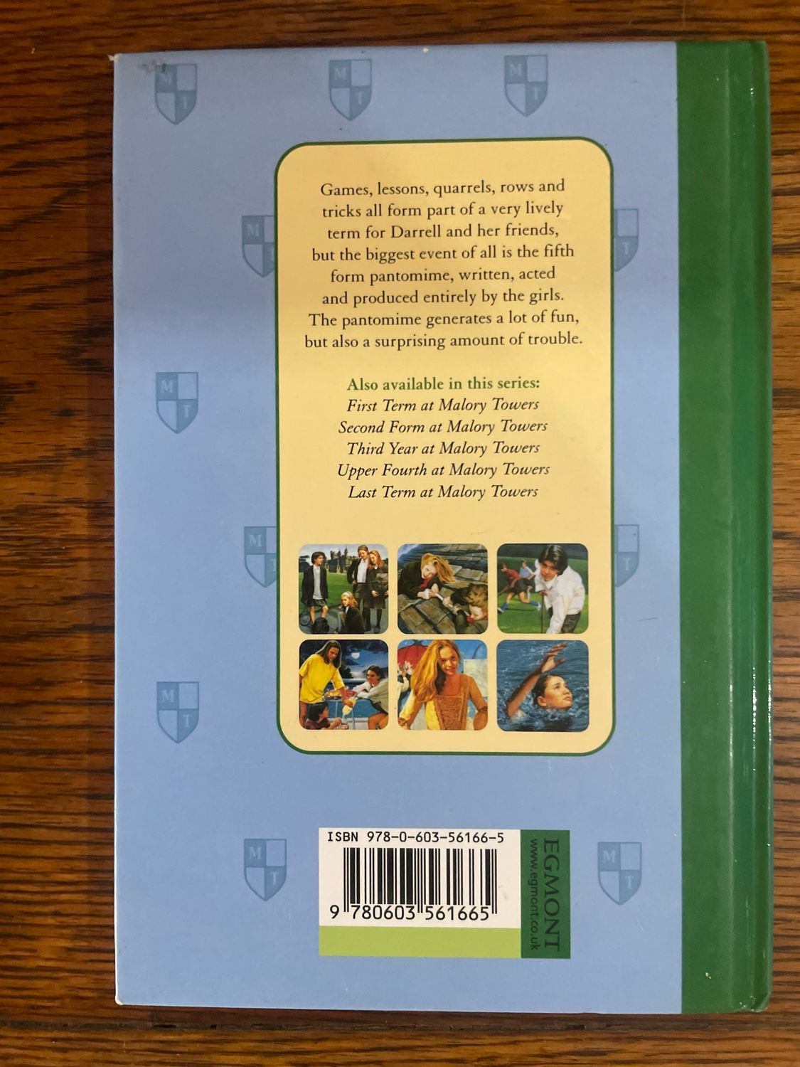 In The Fifth At Malory Towers by Enid Blyton