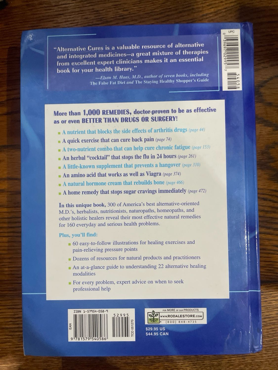 Alternative Cures : The Most Effective Natural Home Remedies For 160 Health Problems by Bill Gotlieb