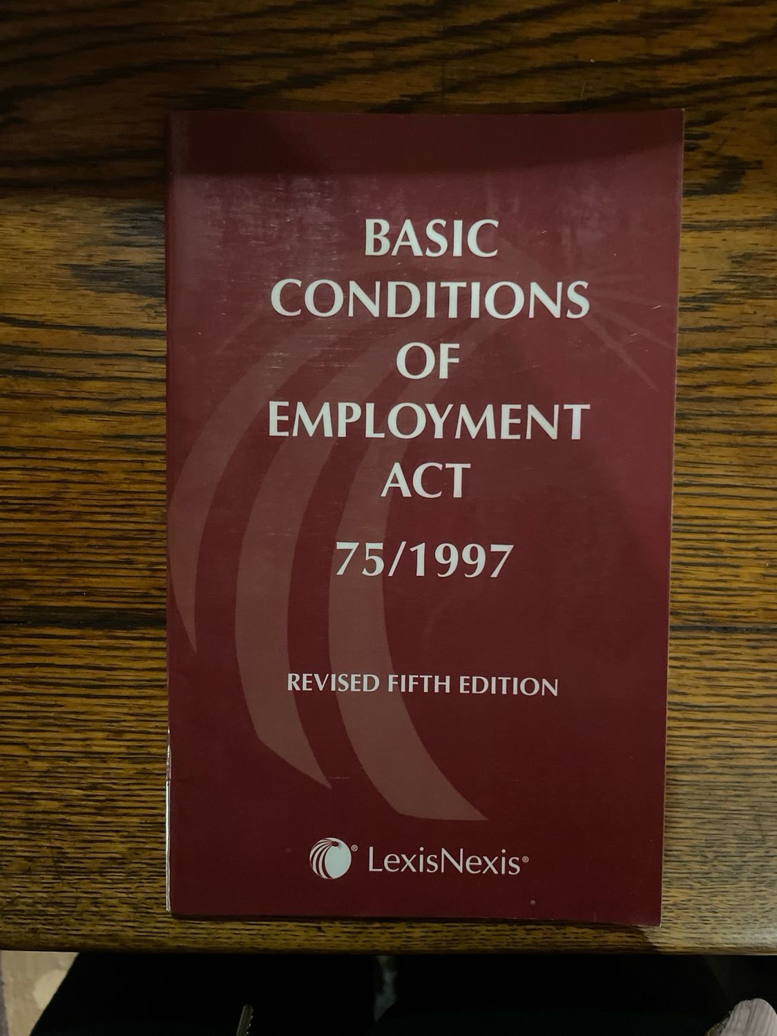 Basic Conditions Of Employment Act 75/1997