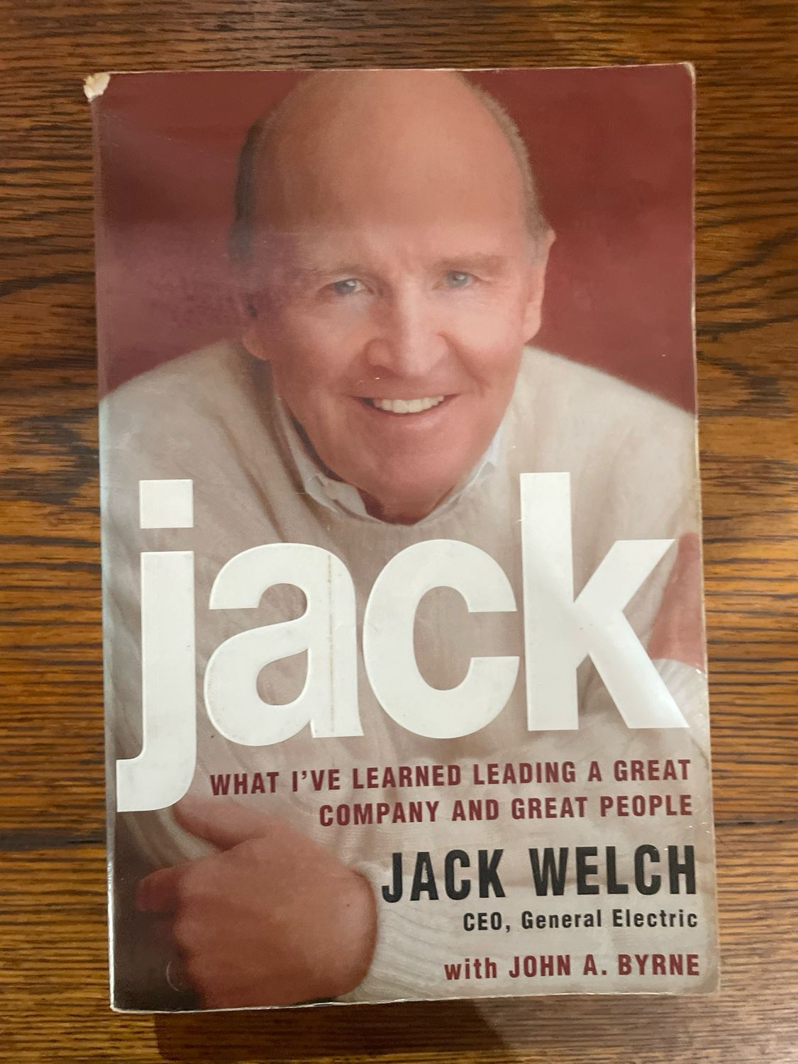 Jack by Jack Welch